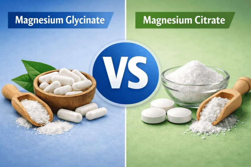 Magnesium Glycinate vs Citrate: Which Is Better for Sleep, Constipation, and Daily Health?