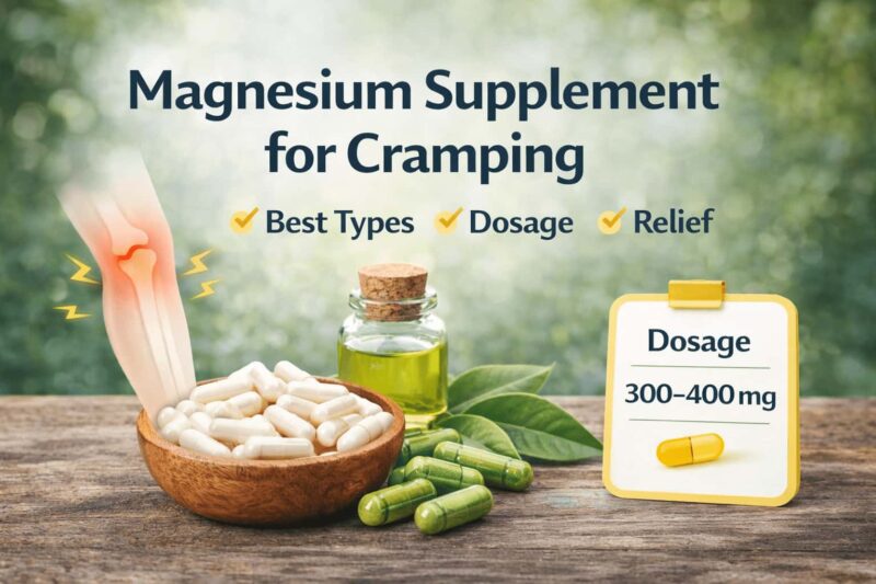 7 Best Magnesium Supplement for Cramping: Dosage & Relief